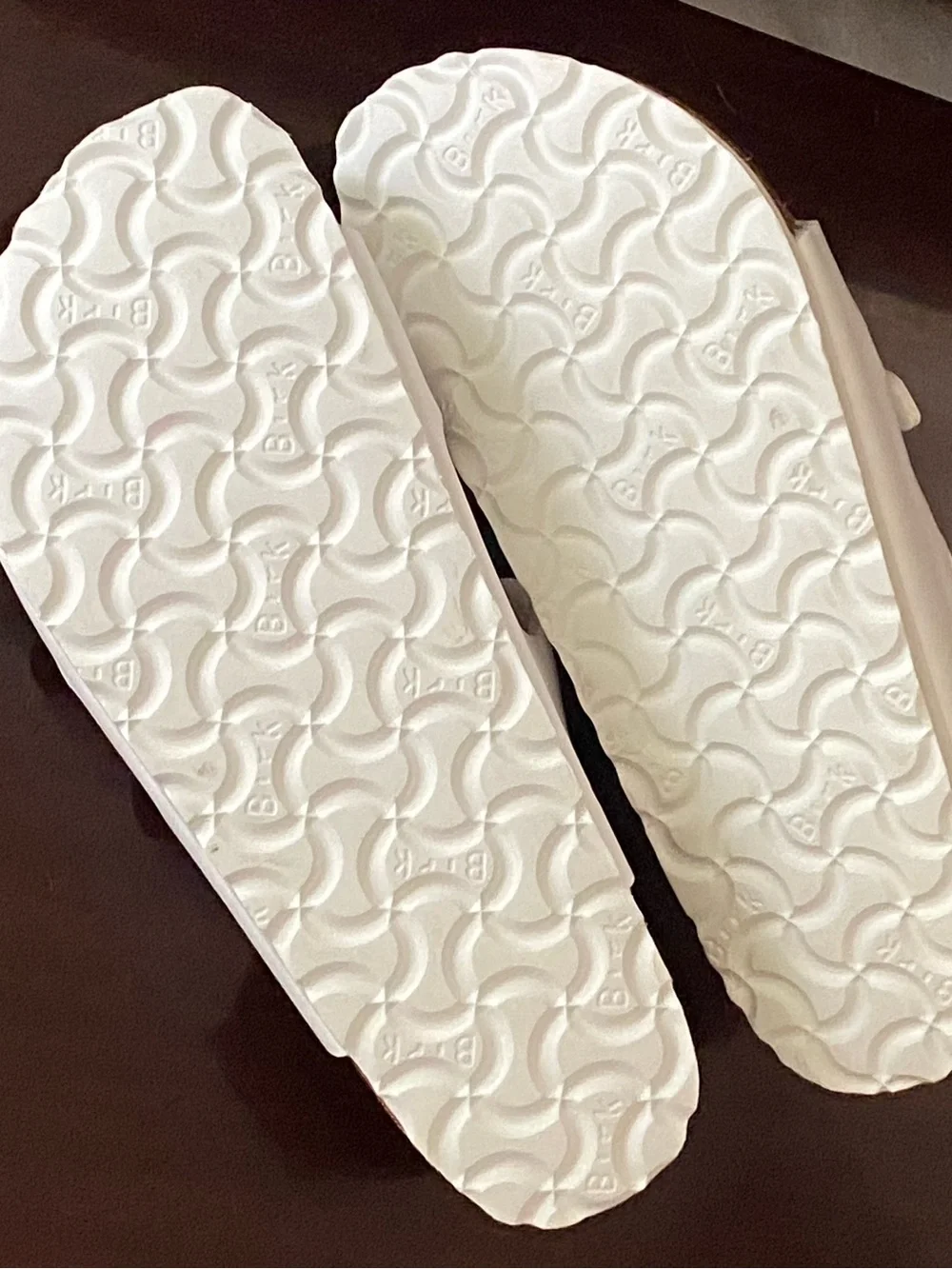 Brand New! Birkenstock Florida Birko-Flor White Three-Strap Sandals- Size 6 (36)